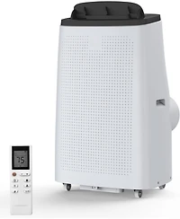 gaomon 14,000 Btu Portable Air Conditioner - Efficient Cooling, Window Vent Kit & Remote Included, Dark Grey, Cools Rooms up to 750 Sq. Ft