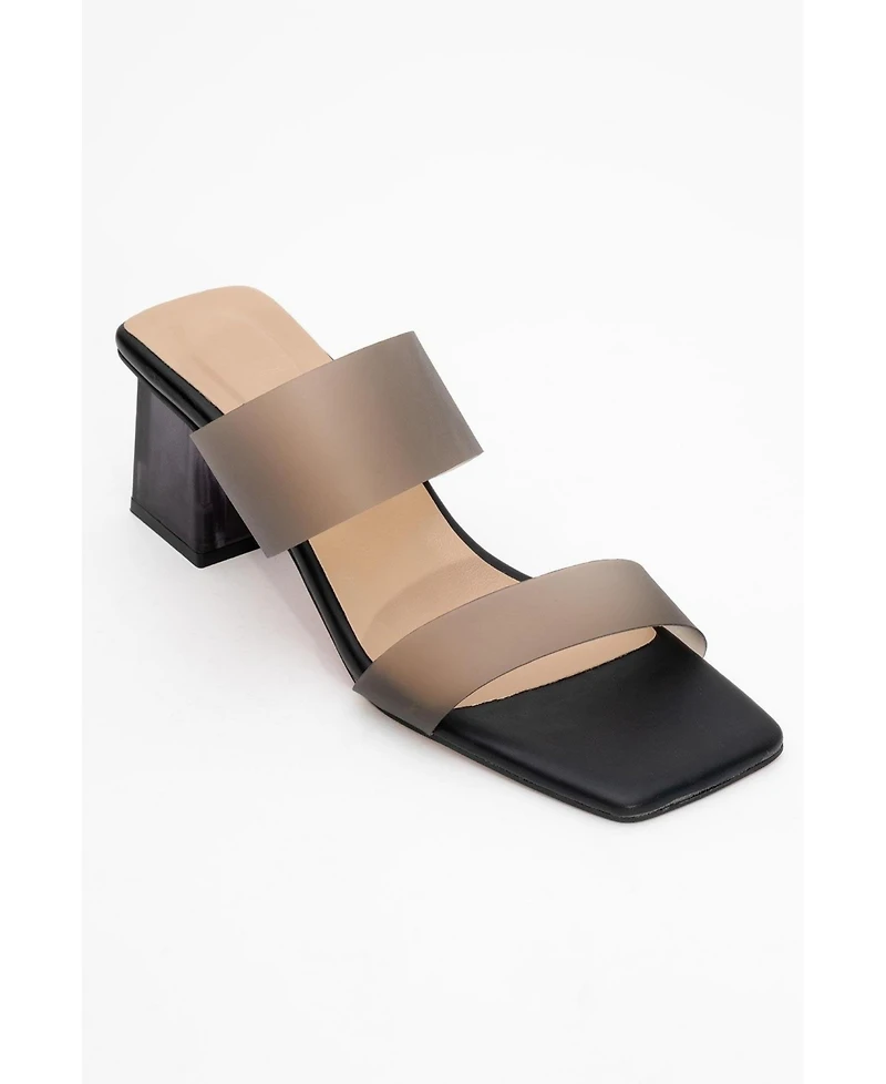 Prologue Shoes Elara Transparent Strap Sandal (Women)