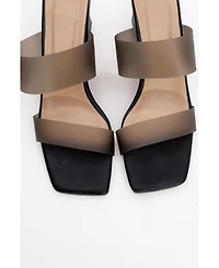 Prologue Shoes Elara Transparent Strap Sandal (Women)