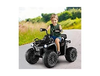 Akiudex Kids Electric Ride-On Atv with Led Lights and Music