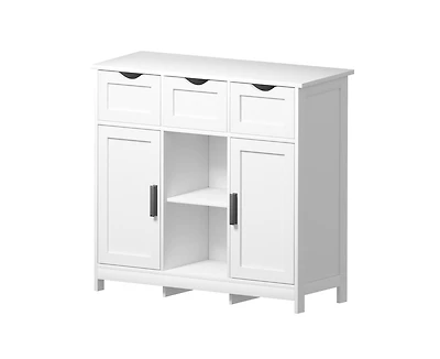 Casainc Accent Storage Cabinets with Drawers and Shelves