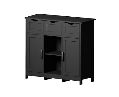 Casainc Accent Storage Cabinets with Drawers and Shelves
