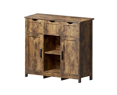 Casainc Accent Storage Cabinets with Drawers and Shelves