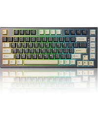 Yunzii RT80 Rapid Trigger Hall Effect Magnetic Gaming Keyboard, 8K Polling Rate,75% Layout,Bt/2.4GHz/Wired,Rgb Backlit,Hot Swap,Adjustable Actuation W