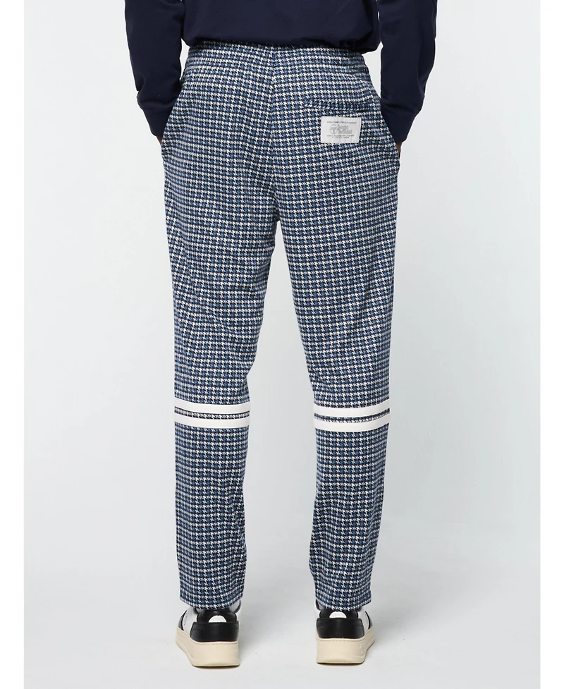 Sergio Tacchini Men's Dallas Houndstooth Track Pant