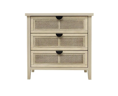 Casainc Storage Cabinet with 3 Drawer
