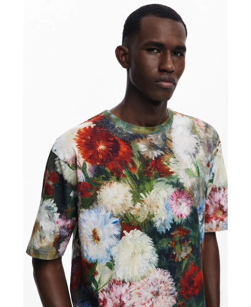 Desigual Men's Short-sleeve garden T-shirt