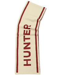 Hunter Metallic Rib Logo Scarf