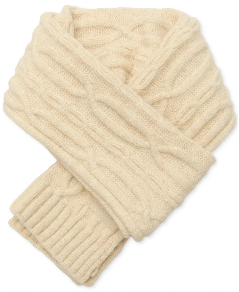 Hunter Cable-Knit Scarf
