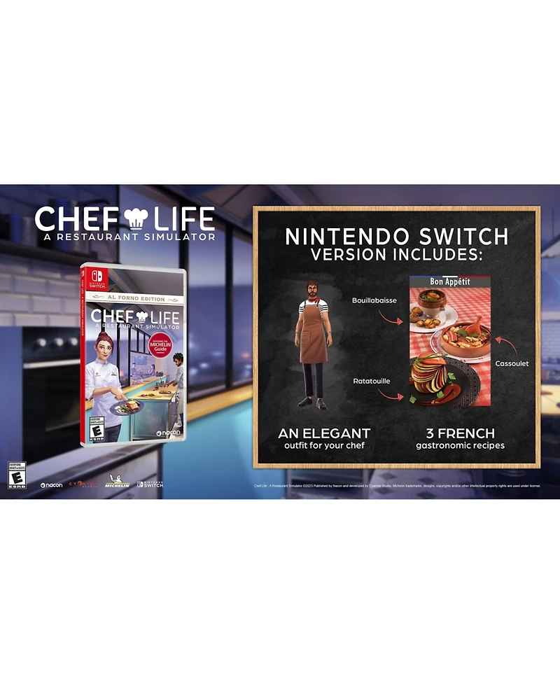 Maximum Games Chef Life: A Restaurant Simulator - Al Forno Edition
