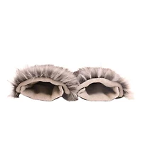Cover Baby Adult Premium Handmuff Gloves With Gray Wool in Black