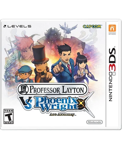 Nintendo Professor Layton vs Phoenix Wright Ace Attorney