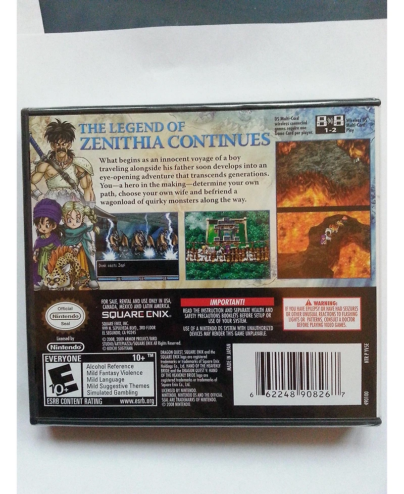 Square Enix Dragon Quest V: Hand of the Heavenly Bride