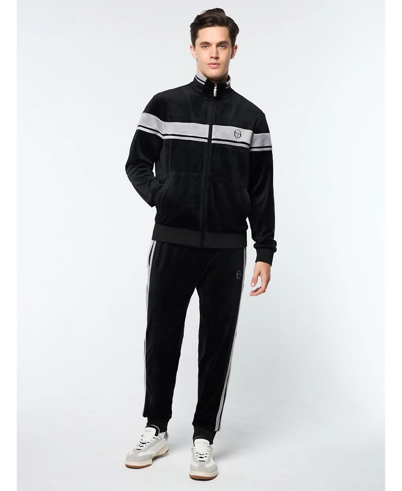 Sergio Tacchini Big & Tall Damarindo Velour Track Jacket