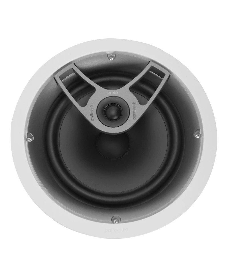 Polk Audio Mc 80 8" In Ceiling Speakers - Pair (White)