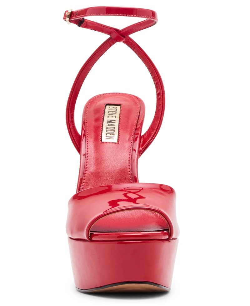 Steve Madden Jezzica Platform Peep-Toe High-Heel Dress Sandals