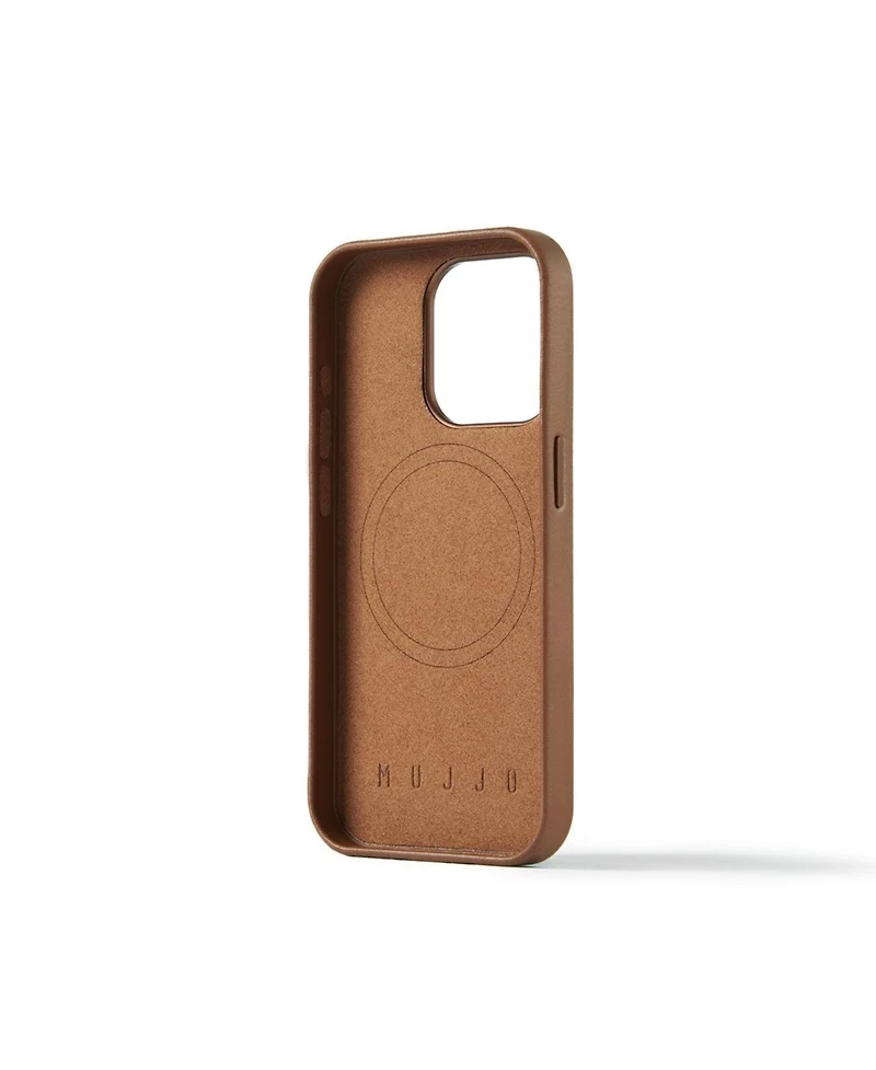 Mujjo Full Leather Wallet Case for iPhone 15 Pro