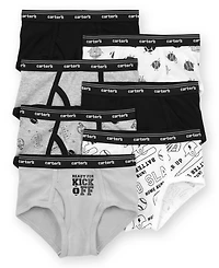 Carter's Little and Big Boys 7- Pack Sports Briefs