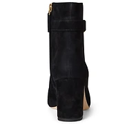 Lauren Ralph Women's Kellie Suede Heel Booties