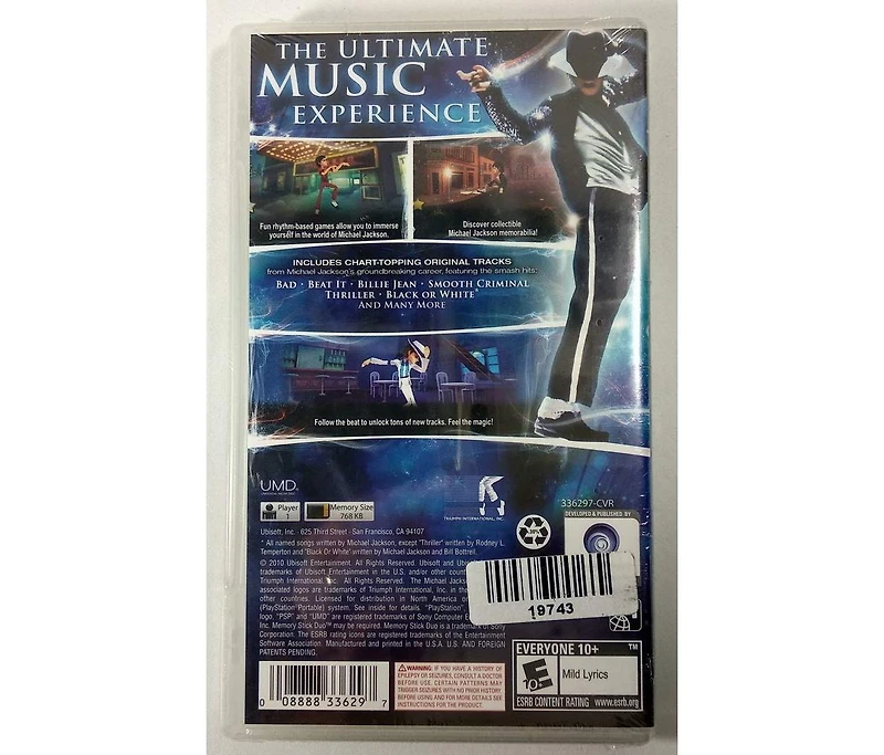 Ubisoft Michael Jackson: The Experience