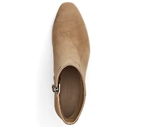 Lauren Ralph Women's Demi Burnished Leather Booties