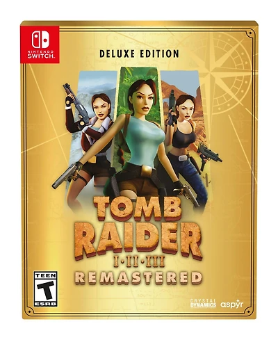 U&I Entertainment Tomb Raider I-iii Remastered Starring Lara Croft Deluxe Edition