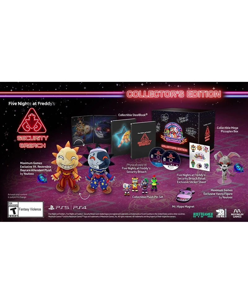 Maximum Games Five Nights at Freddy's: Security Breach - Collector's Edition