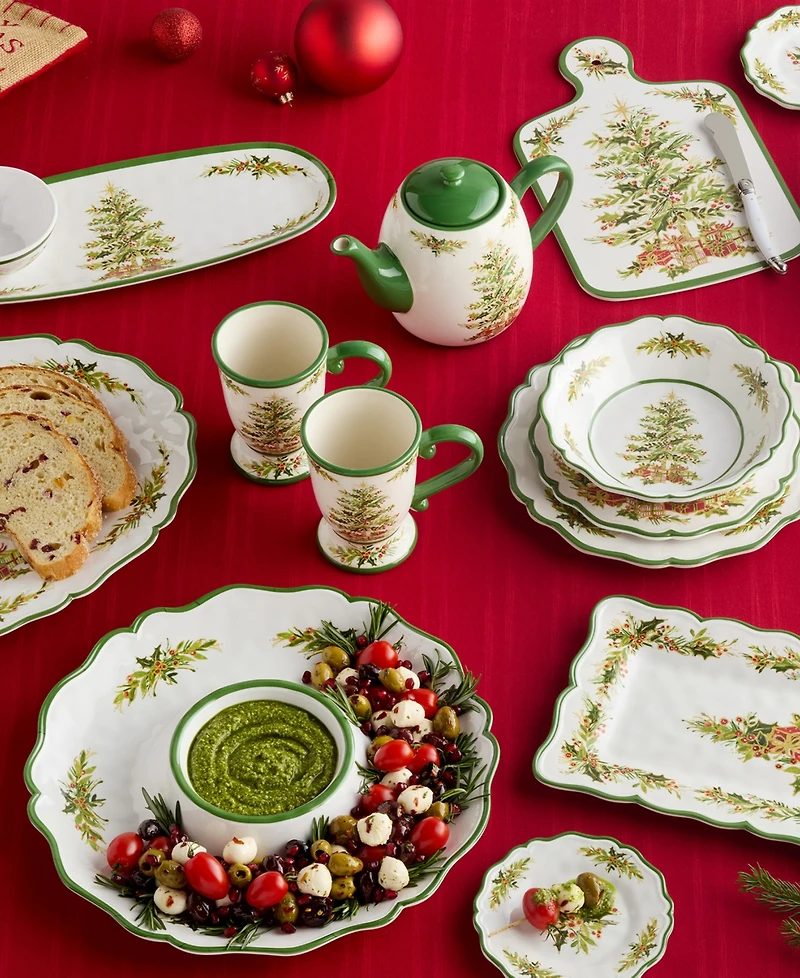 Certified International Holly Tree Teapot