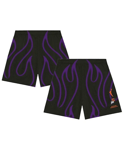 Playa Society Men's and Women's Black Phoenix Mercury Athletic Shorts