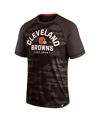 Fanatics Men's Brown Cleveland Browns Hail Mary Raglan T-Shirt