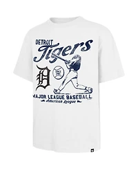 '47 Brand Men's White Detroit Tigers Regional Batter Foundation T-Shirt