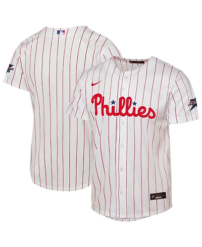 Nike Big Boys and Girls White Philadelphia Phillies 2025 Mlb All-Star Game Home Replica Jersey