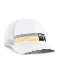 '47 Brand Men's White Pittsburgh Pirates Rangefinder Brrr Trucker Adjustable Hat
