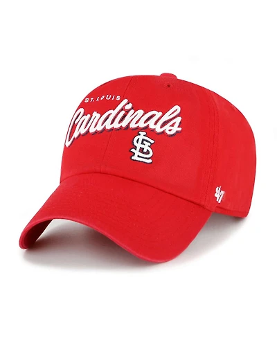 '47 Brand Women's Red St. Louis Cardinals Ariana Clean Up Adjustable Hat