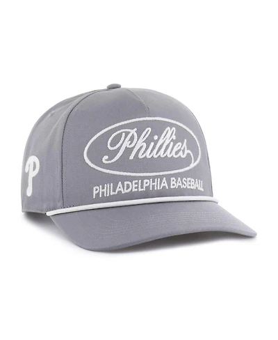 '47 Brand Men's Gray Philadelphia Phillies Foundational Hitch Adjustable Hat