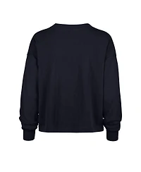 '47 Brand Women's Navy Chicago Bears Outreach City Oversized Long Sleeve T-Shirt