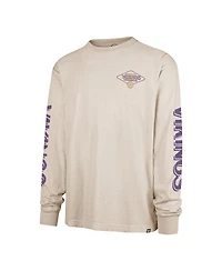 '47 Brand Men's Tan Minnesota Vikings Cairn Ravine Foundation Long Sleeve T-Shirt