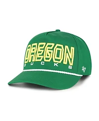 '47 Brand Big Boys and Girls Green Oregon Ducks Byline Hitch Adjustable Hat