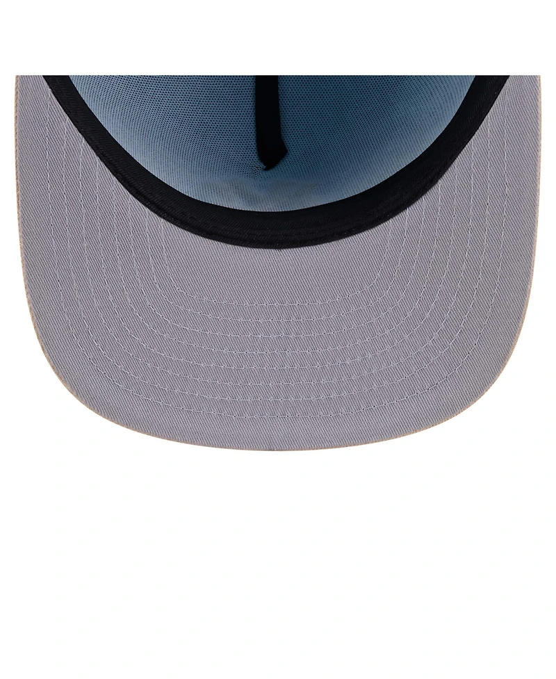 New Era Men's Light Blue/Cream York Yankees Two-Tone Color Pack A-Frame 59FIFTY Fitted Hat