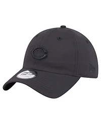 New Era Men's Black Cincinnati Reds Ripstop Casual Classic Adjustable Hat
