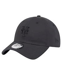 New Era Men's Black New York Mets Ripstop Casual Classic Adjustable Hat