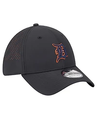 New Era Men's Black Detroit Tigers Night 39THIRTY Flex Hat