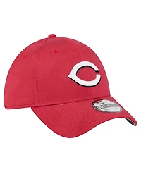 New Era Men's Red Cincinnati Reds Tonal Camo 39THIRTY Flex Hat