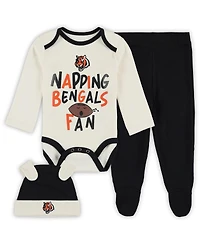 Outerstuff Baby Boys and Girls 3-Piece Cincinnati Bengals Little Champ Set