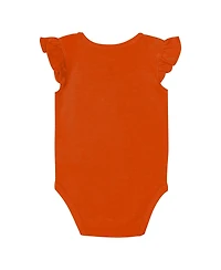 Outerstuff Baby Boys and Girls 2-Piece Green/Orange Miami Hurricanes Little Sunshine Bodysuit Set