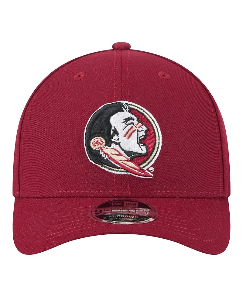 New Era Men's Garnet Florida State Seminoles Team Collective 9FORTY M-Crown Adjustable Hat