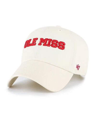 '47 Brand Men's Sand Ole Miss Rebels Vault Clean Up Adjustable Hat