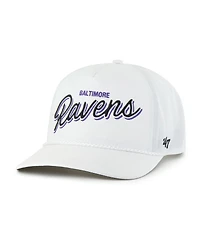 '47 Brand Men's White Baltimore Ravens Brrr Fairway Hitch Adjustable Hat