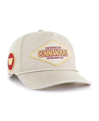 '47 Brand Men's Khaki Washington Commanders Cairn Hitch Adjustable Hat