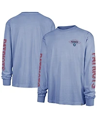'47 Brand Men's Blue New England Patriots Cairn Ravine Foundation Throwback Long Sleeve T-Shirt